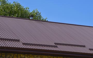 typical Rollestone Camp corrugated roof uses